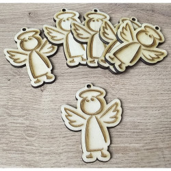 großer Schutzengel Anhänger