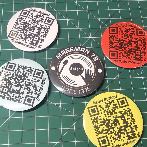 Button rund 58mm (Fotopapier und Kunststoffrückseite)