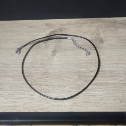 Lederband Kette mit Kettenverschluss 45cm