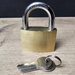 Vorhängeschloss mit Gravur (40mm)